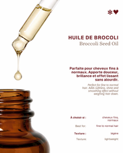 Broccoli Seed Oil – Shine & Frizz Control for Dull, Unruly Hair x 3 (40%)