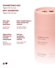 Agave & Cactus Natural Dry Shampoo – Volume & Freshness