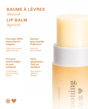 Natural Apricot Lip Balm – Moisturizing & Soothing