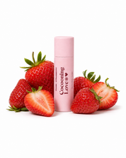 Natural Strawberry Lip Balm – Moisturizing & Soothing