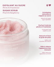 Peach & Raspberry Body Scrub – Gentle Exfoliation & Radiance