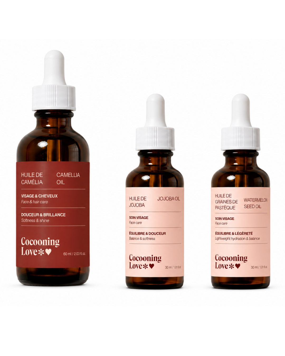 Trio for Combination to Oily Skin – Face & Hair