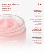 Raspberry Lip Scrub – Natural Sugar Scrub for Soft & Smooth Lips