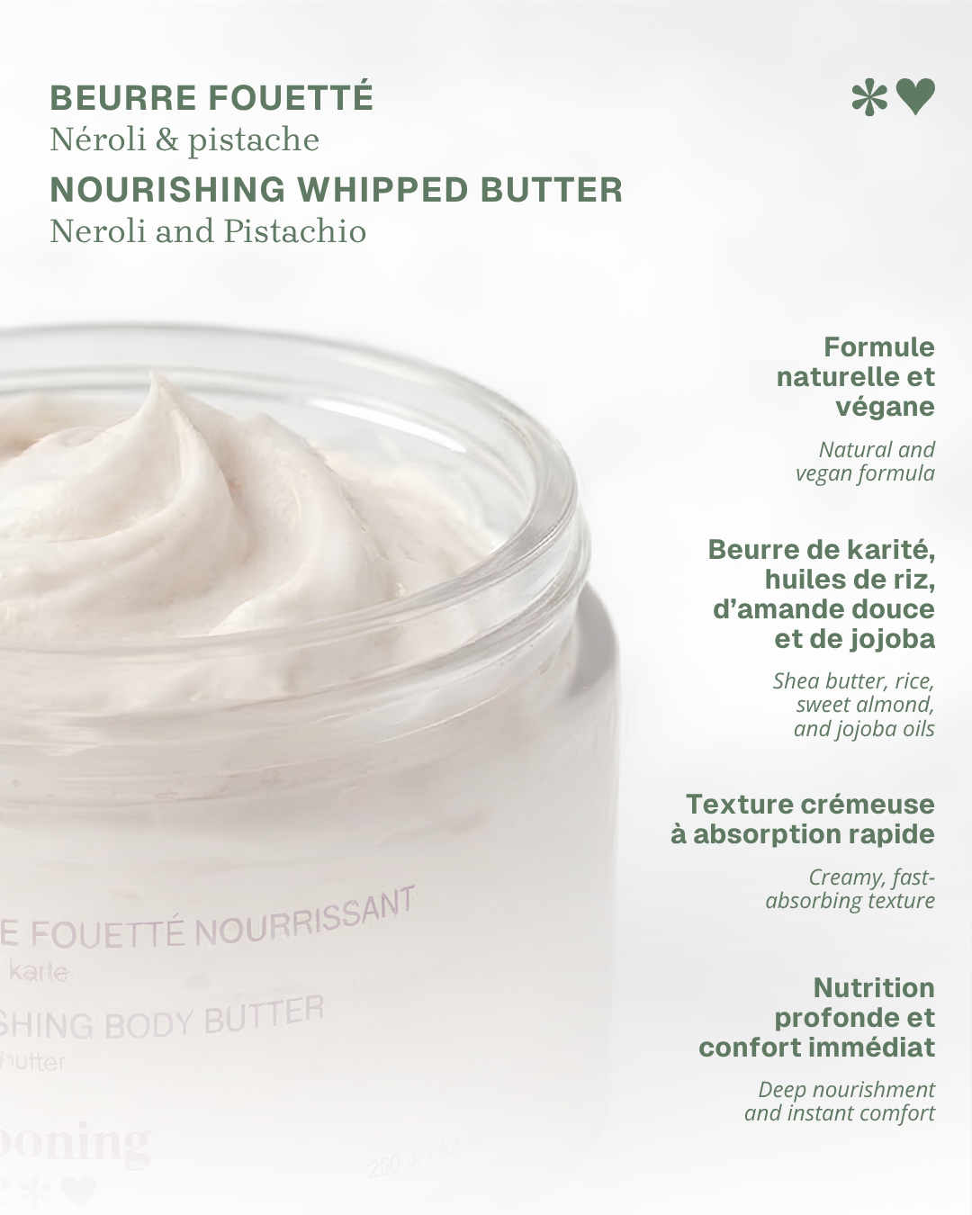 Pistachio & Neroli Whipped Butter – Nutrition & Comfort