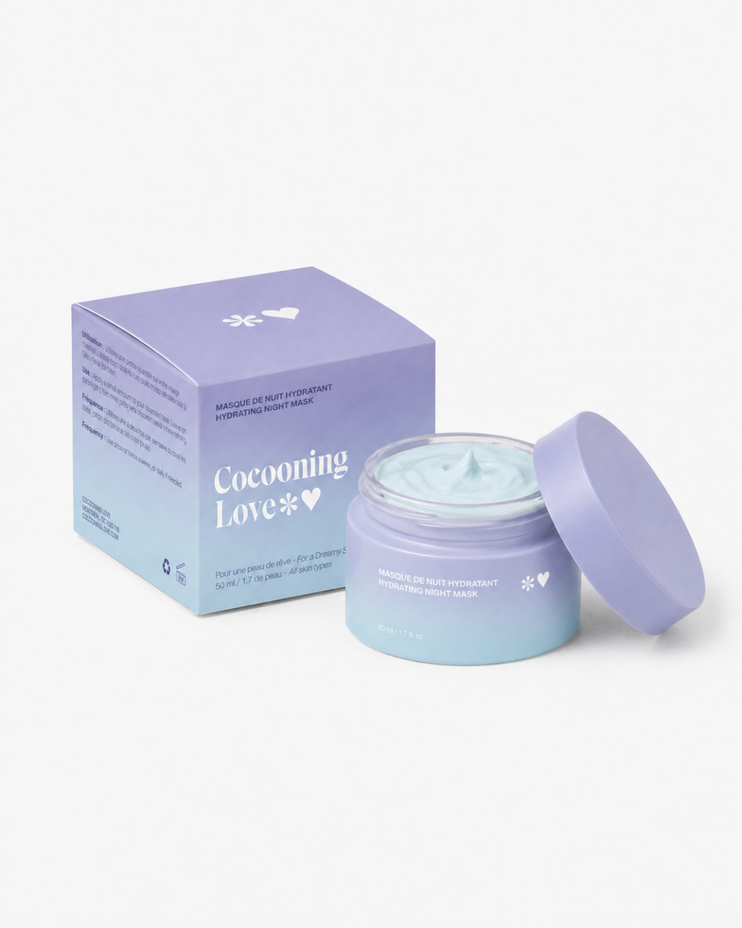 Moisturizing & Nourishing Overnight Mask with Millet Postbiotics