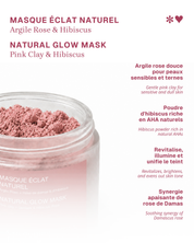 Pink Clay, Rose & Hibiscus Face Mask – Radiance, Softness & Comfort