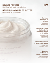 Ultra-Nourishing Whipped Butter - Olive Leaf & Mandarin