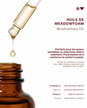 Meadowfoam Oil – Comfort & Hydration for Sensitive and Reactive Skin x 3 (40%)