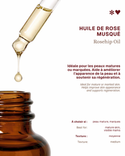 Rosehip Oil – Radiance & suppleness for mature skin x 3 (40%)