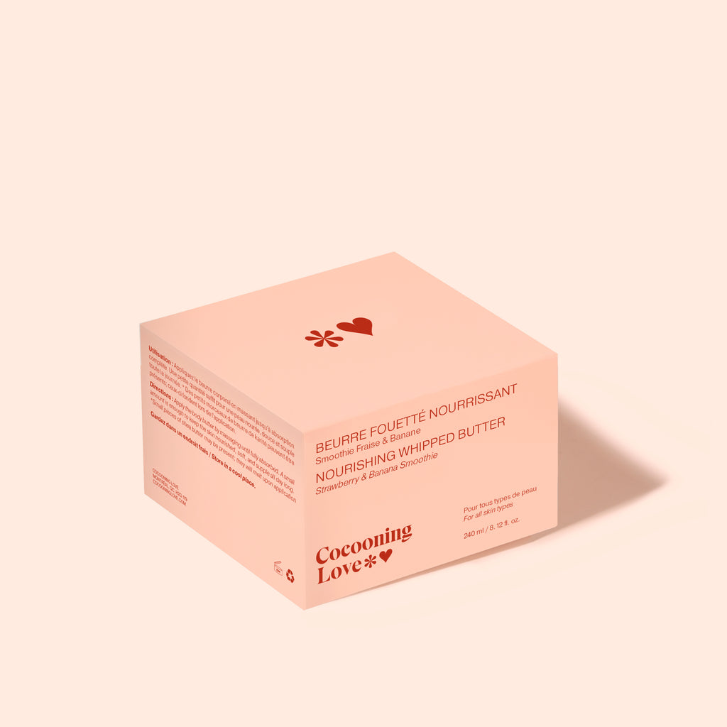 Whipped Strawberry & Banana Smoothie Butter