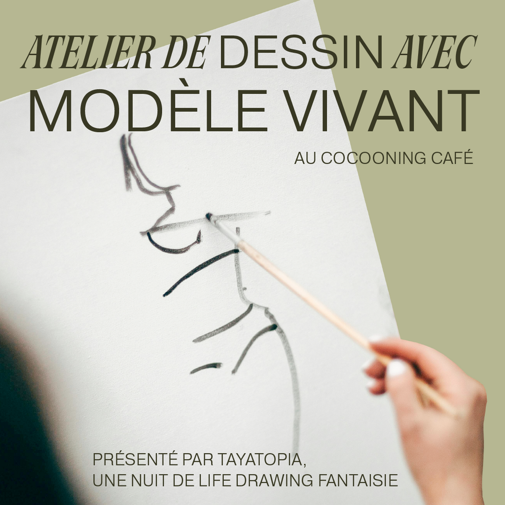 Live model drawing workshop - May 22, 2024