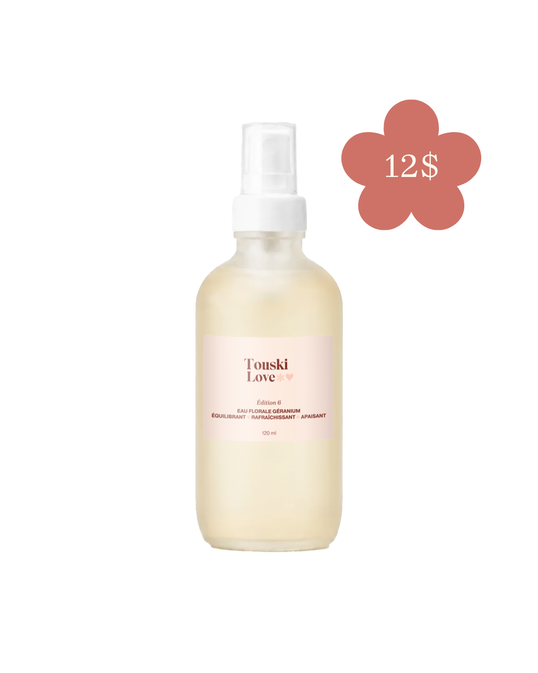 Eau Florale Géranium TOUSKI LOVE
