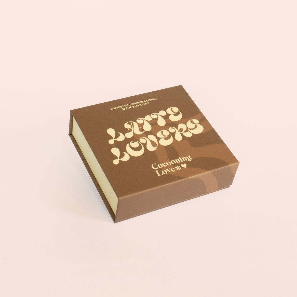Lip balm set - Latte Lovers x 6