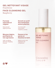 Raspberry Facial Cleansing Gel – Purifying & Brightening