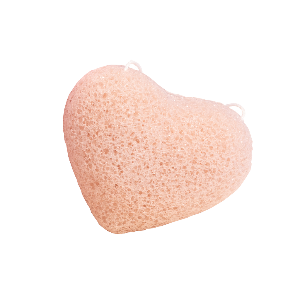 BULK - Konjac Sponge with Pink Clay - Sensitive and reactive skin