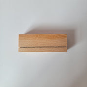 Wooden block for poster